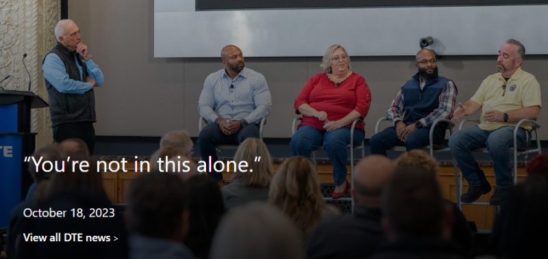 Panel discussion with audience and speakers.
